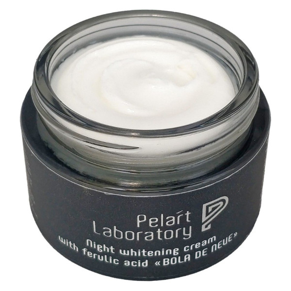 Night whitening cream with ferulic acid "Bola de neve" Нічний відбілюючий крем з феруловою кислотою, 50 мл