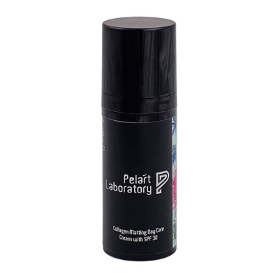 Collagen matting day care cream with spf 30 Денний матуючий крем з колагеном SPF 30 «без тону», 50 мл