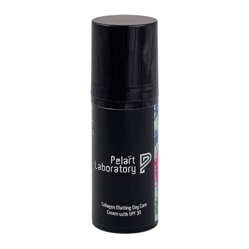 Collagen matting day care cream with spf 30 Денний матуючий крем з колагеном SPF 30 «без тону», 50 мл