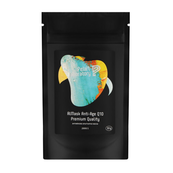Almask anti-age q10 premium quality Антивікова альгінатна маска, 30 г