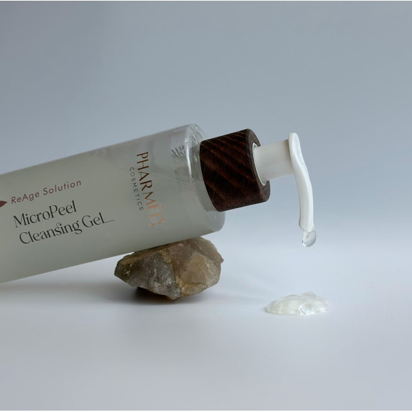 Пептидний гель з часточками бамбуку MicroPeel Cleansing Gel