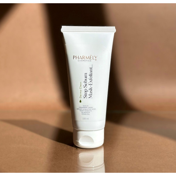 Каолінова маска-скраб для жирної шкіри Stop Sebum Mask-Exfoliant