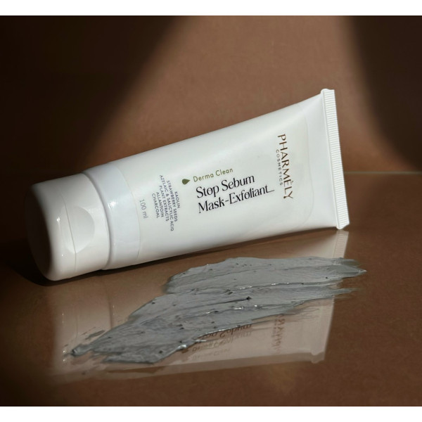 Каолінова маска-скраб для жирної шкіри Stop Sebum Mask-Exfoliant