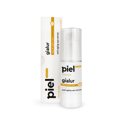 Gialur Rejuvenate Eye Serum Омолоджуюча сироватка з еластином, колагеном і ретинолом для контуру очей