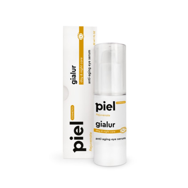 Gialur Rejuvenate Eye Serum Омолоджуюча сироватка з еластином, колагеном і ретинолом для контуру очей