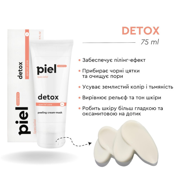 Detox Peeling Mask Очищуюча крем-маска з ефектом пілінгу
