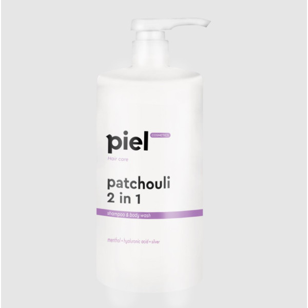 Patchouli Shampoo-Body Wash 2 in 1 Чоловічий шампунь-гель для душу з пачулі 1000 ml